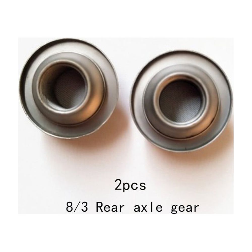 Bicycle Axle Gear Bike Black Cone Cycle Hub Iron Nut 8/3Rear 2pcs Axle