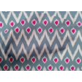 thumbnail image 4 of oneOone Cotton Poplin Fabric Chevron Ikat Print Sewing Fabric BTY 42 Inch Wide, 4 of 4