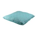 thumbnail image 5 of Northlight Coussin Carré Géométrique Contemporain Bleu Océan 17 Pouces, 5 of 5