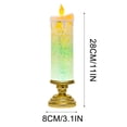 thumbnail image 4 of Eoozwa Flameless LED Crystal Candle with Remote & USB Color Changing Table Lamp for Wedding Centerpiece, Romantic Home Decor for Mother‘s Day, Bridal Shower, Spring Party, 4 of 4