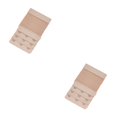 thumbnail image 4 of Baohd Extension Strap Bra Extender Buckle 3 Rows 3 Hooks Women Multicolor Lengthened Band Lingerie Replacement Intimates deep flesh 2Set, 4 of 6