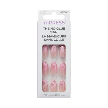 KISS imPRESS - Autocollants - Faux Ongles - Wild Venus - Amande - Moyen
