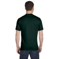 thumbnail image 4 of Hanes Mens ComfortSoft 4-Pack Crewneck T-Shirts, XL, Deep Forest, 4 of 7