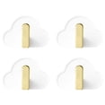 thumbnail image 2 of Vaidha Self-designed Cloud Cloud Hook Hook Hook Without Punching Wall Strong Hook Key Hook, 2 of 4