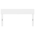 thumbnail image 2 of AFI Boston Solid Wood Queen Size Modern Style Headboard in White, 2 of 4