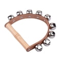 thumbnail image 4 of Jindong Bells Instrument Bells Toy Wood Hand with Handle Handbell 5pcs Jingle Musical Toy instrument, 4 of 8