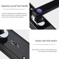 thumbnail image 4 of COFEST Smart Door Lock, Keyless Fingerprint & Touchscreen, Secure Bluetooth, Easy Install, Digital Door Lock, Great for Home, Apartment, Hotel, Office Black, 4 of 8