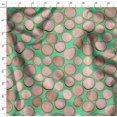 thumbnail image 4 of Soimoi Rayon Fabric Shells Ocean Printed Craft Fabric by the Yard 42 Inch Wide, 4 of 6