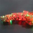 thumbnail image 1 of Boovnll Christmas LED Ribbon 33FT 100 LED Copper Wire Lace Bows String Lights Christmas Ribbon with Lights for Holiday Indoor Xmas Tree, Wedding, Party Decor, Christmas Decorations, 1 of 1
