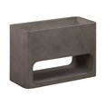 thumbnail image 3 of Armen Living Sunstone 24 Pouces Jardinière Rectangulaire en Pierre Intérieur/extérieur Gris, 3 of 7
