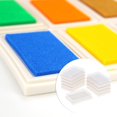 thumbnail image 3 of 10x Blank No Color Empty Stamp Pad Craft Finger Ink Pad For Ink Refill Painting, 3 of 8