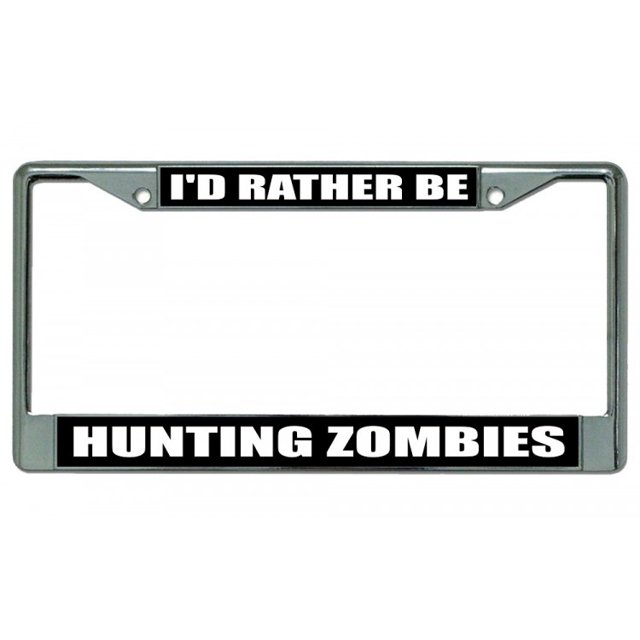 Je Préférerais Chasser les Zombies Cadre