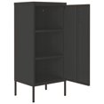 thumbnail image 3 of vidaXL Armoire de Rangement Anthracite 42,5x35x101,5 cm Acier, 3 of 5