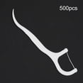 thumbnail image 3 of Fosa 500Pcs Oral Gum Teeth Tooth Cleaner Floss Thread Flossers Floss Pick Set, 3 of 8
