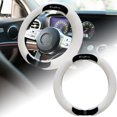 thumbnail image 1 of BotaniNest Elastic Long Microfiber Steering Wheel Cover For Winter Warm Steering Wheel Warm Cover Universal 15 Inches Slip Odorless, 1 of 6