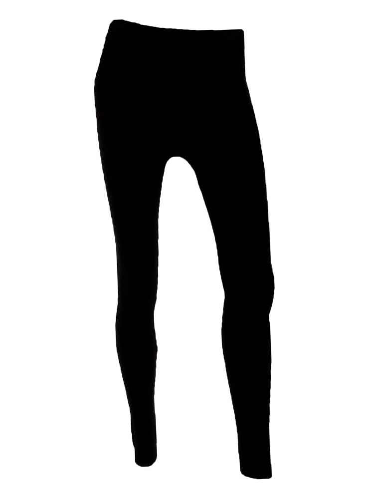LAVRA Women's Full Length Spandex Colored Leggings-Black