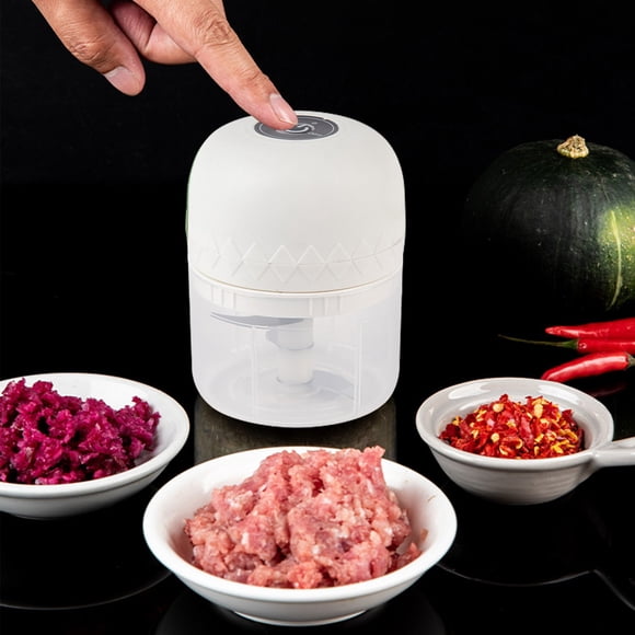 LSLJS Wireless Portable Mini Food Chopper,Small Electric Food Processor for Garlic Veggies, Dicing, Mincing & Puree, Baby Food Maker, Garlic Pounder