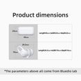 thumbnail image 4 of Bluedio Bouchons d'Oreilles en Silicone -40dB Réduction de Bruit Isolation Phonique Protection des Oreilles -Bruit Doux, 4 of 4