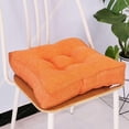 thumbnail image 1 of EGYMEN 40cm 3D Thick Imitation Linen Seat Cushion, Compressed Travel Floor Mat with Candy Colors, 1 of 6