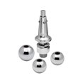 thumbnail image 1 of Tow Ready Trailer Hitch Ball 63803 1-7/8 Inch/2 Inch/2-5/16 Inch Interchangeable Balls; 8000 Pound Gross Trailer Weight Capacity; 1 Inch Shank; Steel, 1 of 3