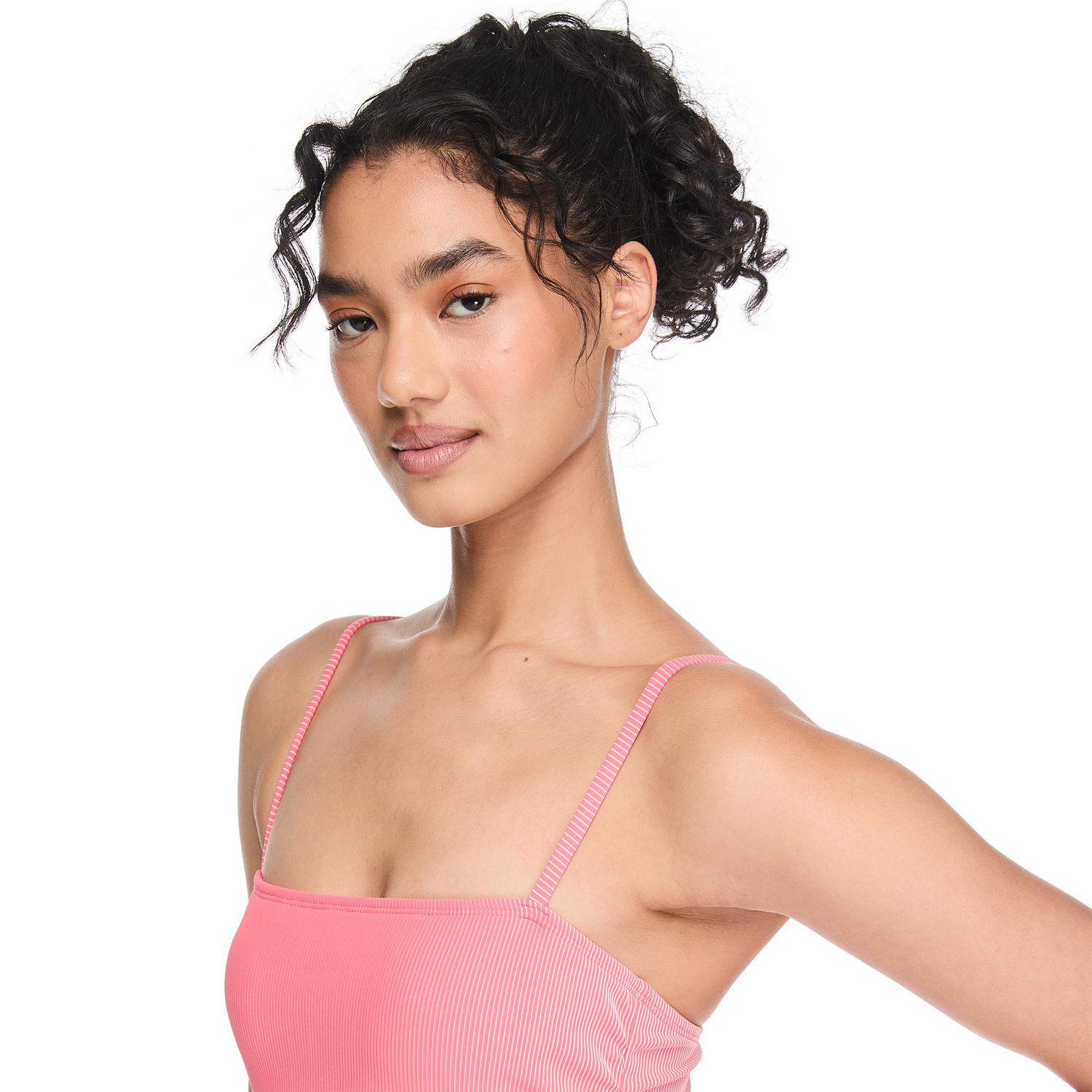 Maillot de bain froncé 1 pièce Reebok pour femmes