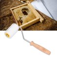 thumbnail image 4 of Honey Roller, Uncapping Needle Roller Beekeeping Tool Plastic Roller Wooden Handle Durable  For Beehive For Honey, 4 of 8