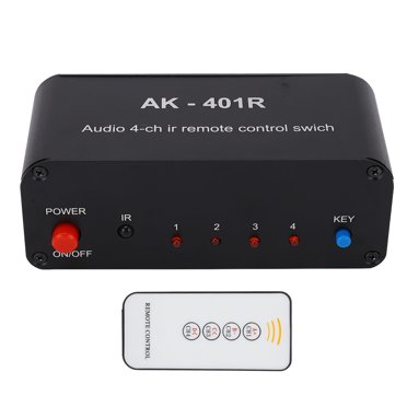 Interrupteur Audio, Installation Facile, Séparateur Audio avec Télécommande pour Musique