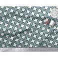 thumbnail image 3 of Soimoi Japan Crepe Satin Fabric Semi Circle & Square Geometric Fabric Prints By Yard 42 Inch Wide, 3 of 3