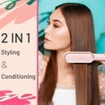 thumbnail image 2 of TYMO Ring<br>Hair Straightening Comb Pink, 2 of 7