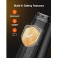 thumbnail image 3 of Pelonis Space Heater Portable for Indoor Use, 23 Inch Electric Heater with remote for Bedroom, 1500W PTC Fan Heater with Overheating&amp; tip-over Protection, Quiet, Energy Efficient,, 3 of 6