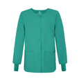 thumbnail image 2 of Adar Universal Women's Scrub Set - Warm-Up Scrub Jacket and Elastic Pull-On Pants, 2 of 5