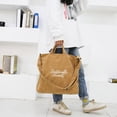 thumbnail image 4 of AMERTEER Fashion Lady Corduroy Solid Color Wild Large Capacity Shoulder Bag Messender Bag, 4 of 4