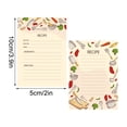 thumbnail image 2 of EGNMCR Kitchen Gadgets, Kitchen Accessories, Kitchen Utensils, Kitchen Tool Kitchen Cooking Food Ingredients Recipe Card recipe cards, 2 of 5