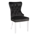 thumbnail image 4 of WINGBACK DINING CHAIR in Black SET OF 6, 4 of 6