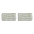 thumbnail image 1 of Maytalsory Multifunctional And Elegant Knitted Headbands For Women Stay Warm In Cold Weather Wide Application white 2Set, 1 of 6