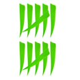 thumbnail image 1 of S SERENABLE 12 Pack s - 4 Inch Natural Turkey Feathers - Fletching DIY Hunting Training Fluorescent Green, 1 of 9