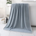 thumbnail image 1 of RXIRUCGD Velvet Bath Towel Microfiber Absorbent Large Bath Towel Adult Beach Towel, 1 of 6