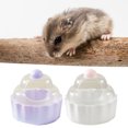 thumbnail image 4 of CBFFDC Hamster Washroom Hamster Bathroom Large Space High Base Cartoon Cake Shape Small Pet Bath House, 4 of 7