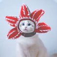 thumbnail image 3 of Adjustable Breathable Pet  Man Eater Flower Hat, Soft Plush, Scary And Fun, Eye Catching, Suitable For  And Birthday Parties, 3 of 8