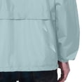 thumbnail image 2 of SHTXOZHI Manteau de Pluie pour Homme Imperméable Coupe-Vent Pliable à Capuche Imperméable pour Plein Air Randonnée Voyage, 2 of 6