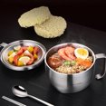 thumbnail image 4 of Stainless Steel Instant Noodles Soup Bowl Food Container with Lid Handle for Home Dormitory Use, 4 of 14