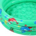 thumbnail image 3 of Herwey Children Mini pool, Round Inflatable Baby Toddlers Swimming Pool Portable Inflatable Children Little Green Pool Home Indoor Outdoor, 3 of 8