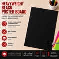 thumbnail image 2 of Formit Heavy Duty Black Poster Board  22"x28", 2 of 4