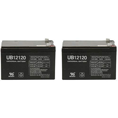 Batterie de Remplacement 12V 12Ah pour Fauteuil Roulant Pride - Lot de 2