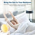 thumbnail image 2 of Daylight Alarm Clock Sunrise, Wifi Light Alarm Clock Wake Up Light With Radio, 4 Alarms, Alarm Clock With Light For Children & Adults, 2 of 7