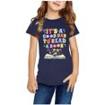 thumbnail image 4 of Birdeem Chemises pour Enfants T-Shirt Graphique à Manches Courtes Col Rond Crop Top pour Filles et Garçons de 3 à 14 Ans T-Shirt Tee, 4 of 12