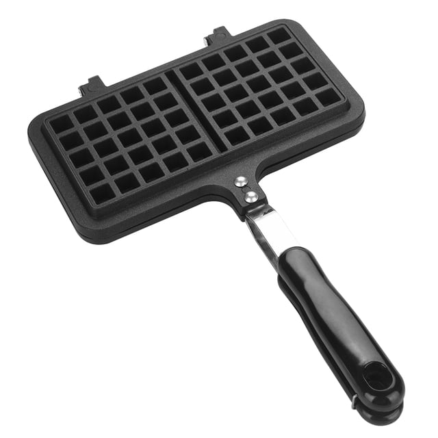 Waffle Baking Mold Dual Head Household Non-Stick Waffle Maker Pan Mould Press Plate Baking Tool