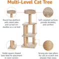 thumbnail image 3 of Cat Tree - Indoor Cat & Kittens Multi-Level Climbing Activity Tower with Scratching Posts Medium (.;H) -, 3 of 8