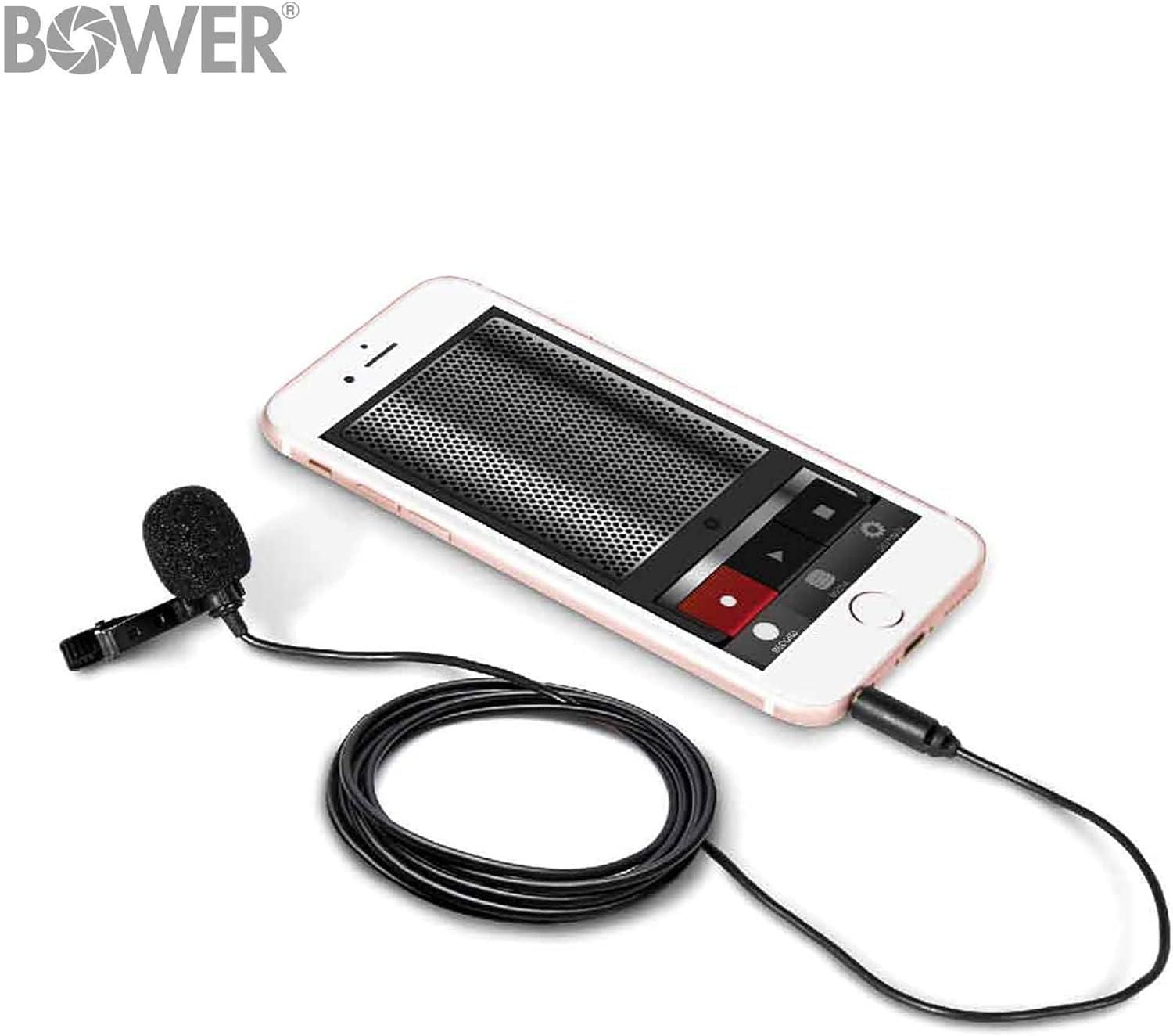 Bower Micro Cravate Lavalier (pour telephones intelligents)