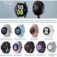 thumbnail image 2 of [1-Pack, 3.3ft] MYKOMI USB-A Charger Compatible with Samsung Galaxy Watch 7/6/6 Classic/5/5 Pro/Ultra/FE, Galaxy Watch 4/3/Active 2/Active Charger Fast Charging, 2 of 6